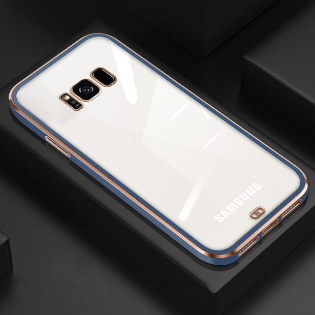 Electroplating Ultra Clear Shining Case - Samsung