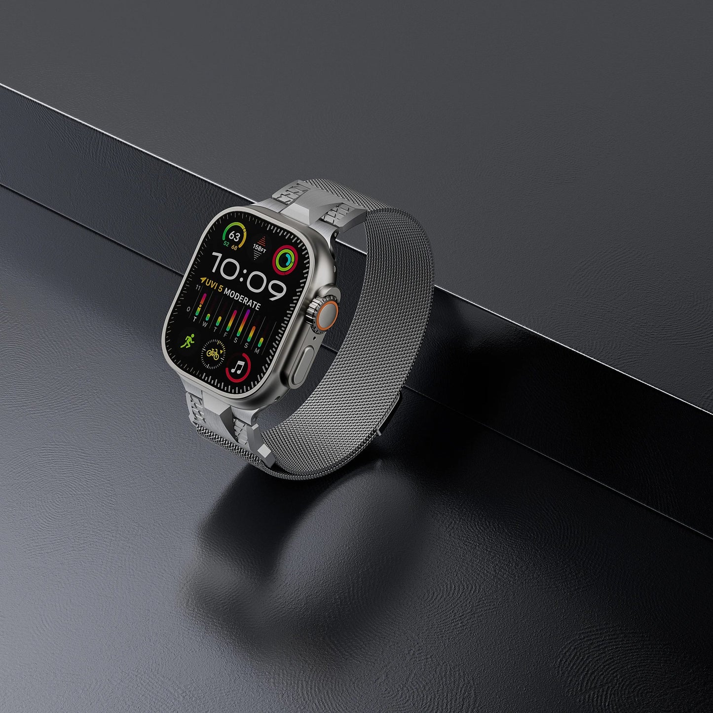 Milanese Metal Stainless Steel Strap For Apple Watch