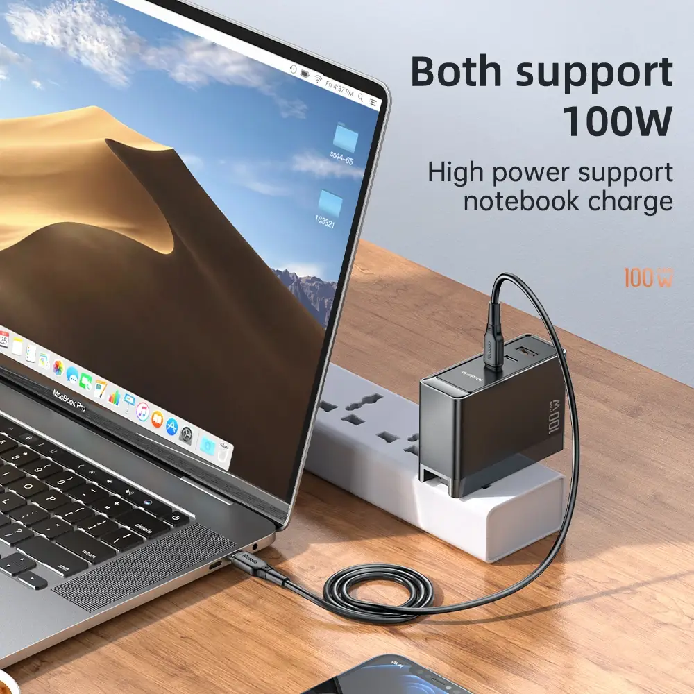 Master Power 100W USB-C Fast Wall Charging Adapter