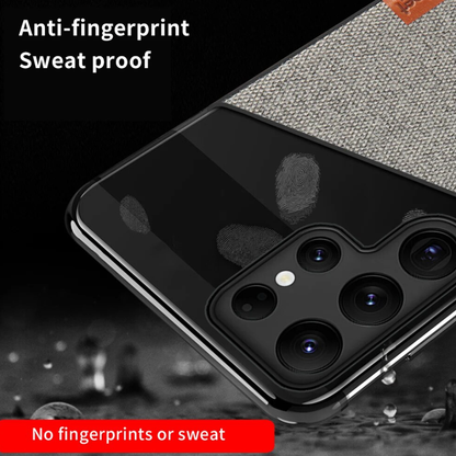 Premium Zenith Canvas Texture Case - Samsung