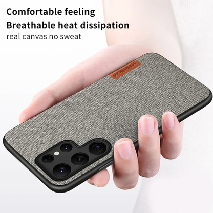 Premium Zenith Canvas Texture Case - Samsung