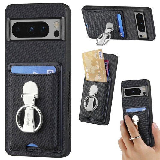 Pixel 7 Series Elite Wallet Guard Metal Bracket Case