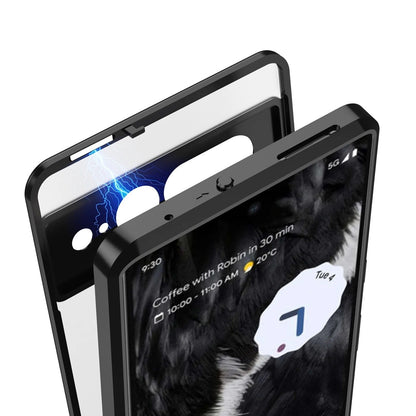 Frosty Dual Layer Metal Armor Case - Google