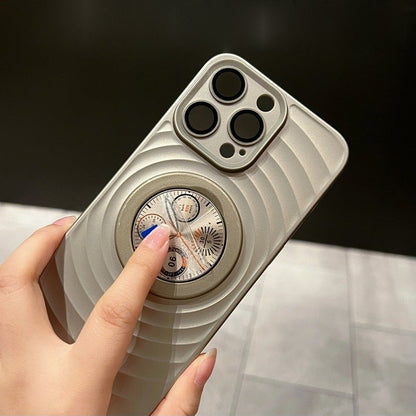 3D Frosted Built In Compass Case - iPhone