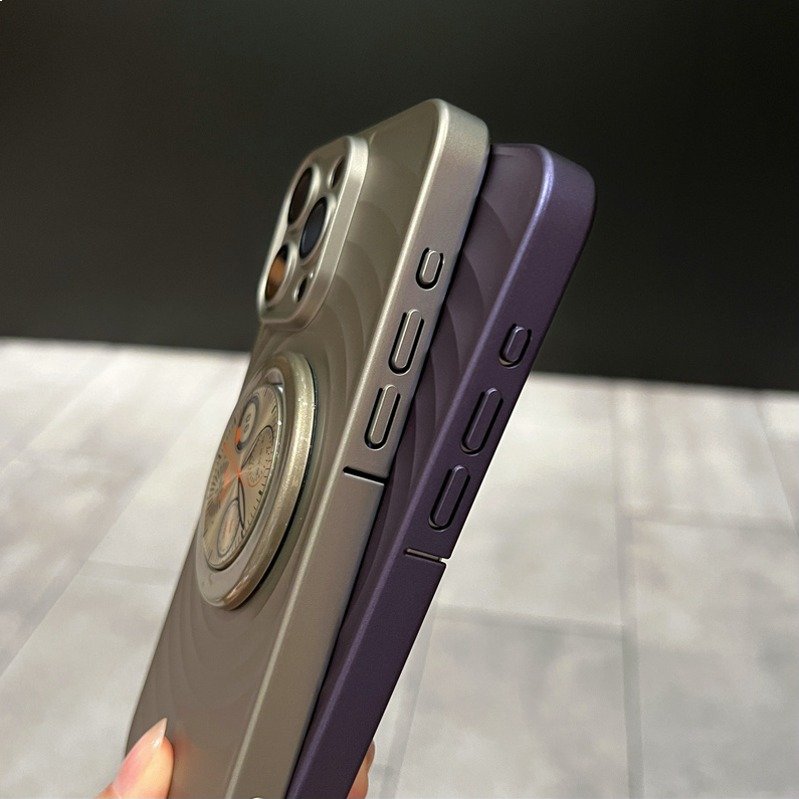 3D Frosted Built In Compass Case - iPhone