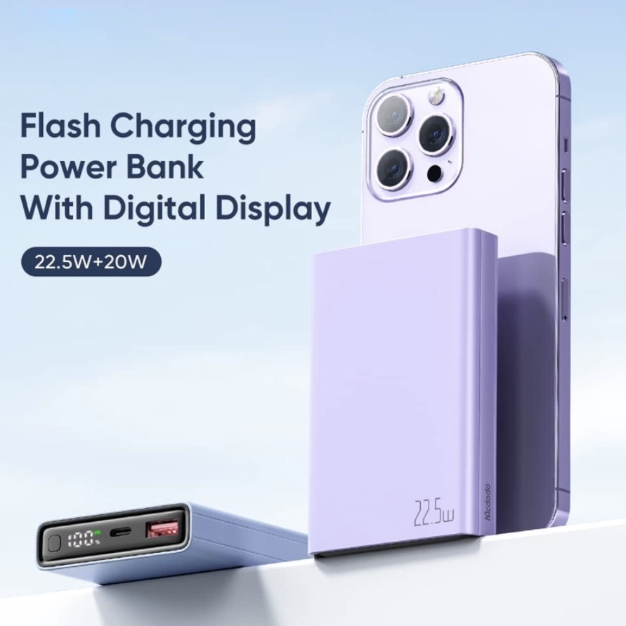 Blitz Force 10000mAh 22.5W Digital Display Power Bank