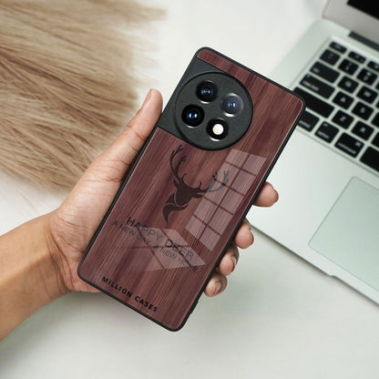 Rustic Wood Deer Grain Pattern Case - OnePlus