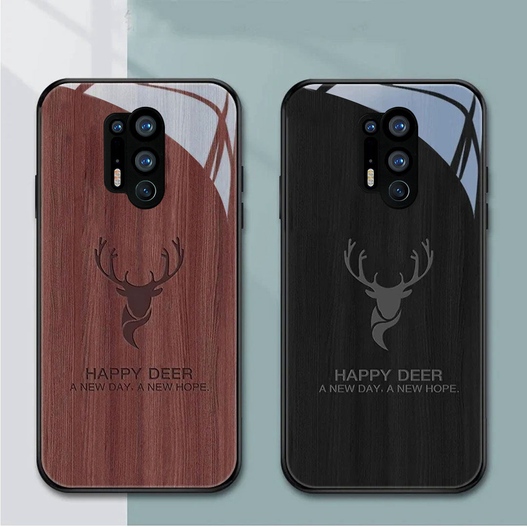 Rustic Wood Deer Grain Pattern Case - OnePlus