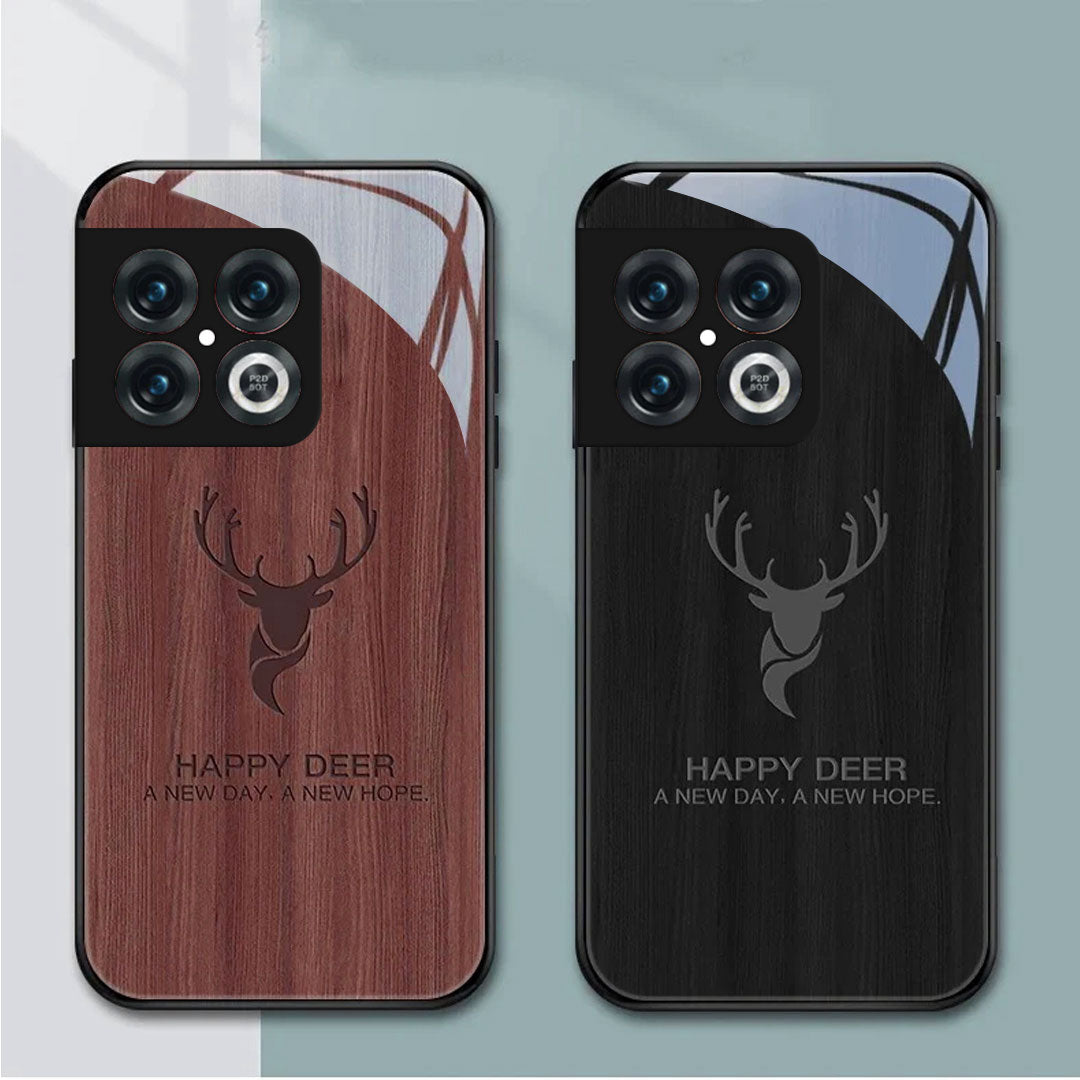 Rustic Wood Deer Grain Pattern Case - OnePlus