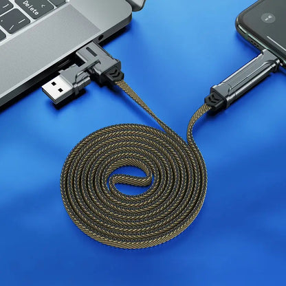 Versatile 60W 4 in 1 Power Infused Charging Cable