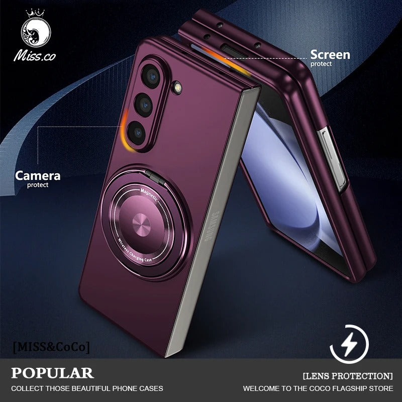 Galaxy Z Fold6 Dynamic Swivel Magnetic Kickstand Case