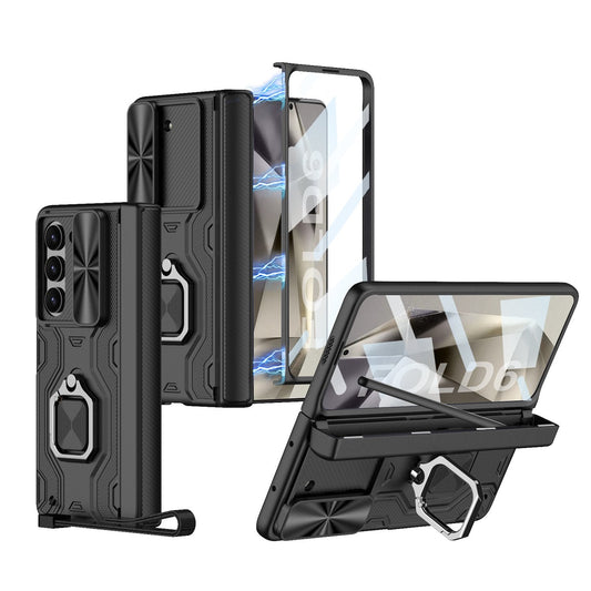 Galaxy Z Fold6 Guardian Sliding Lens Ring Buckle Case