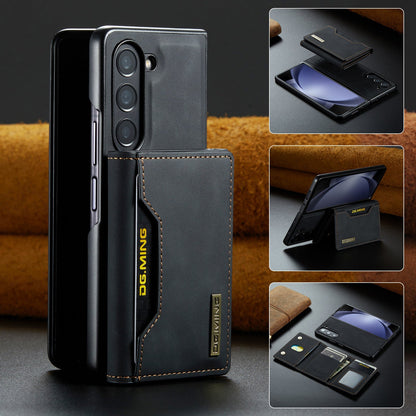 Galaxy Z Fold6 Versatile Magnetic Leather Wallet Case