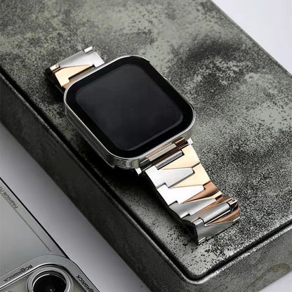 Amaze Toothed Alloy Strap for Apple Watch