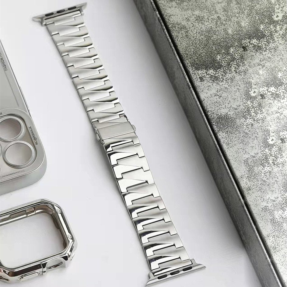 Amaze Toothed Alloy Strap for Apple Watch