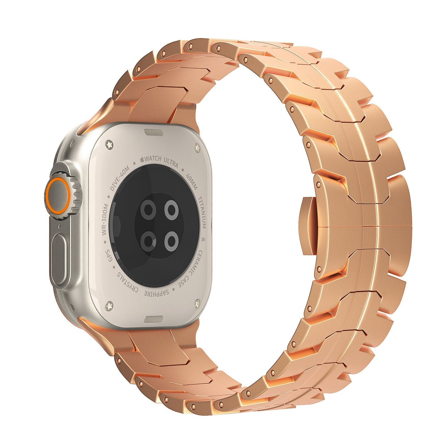 Luxury Interwoven Metal Strap for Apple Watch