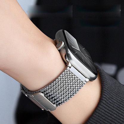 Premium Hybrid Mesh Link Strap for Apple Watch