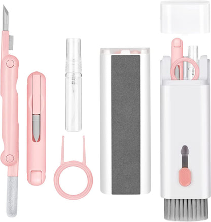 7-In-1 Cleaner Kit For Airpods - Cleaner Set For Earphones, Neckbands, Earbuds, Tws & Headphones.