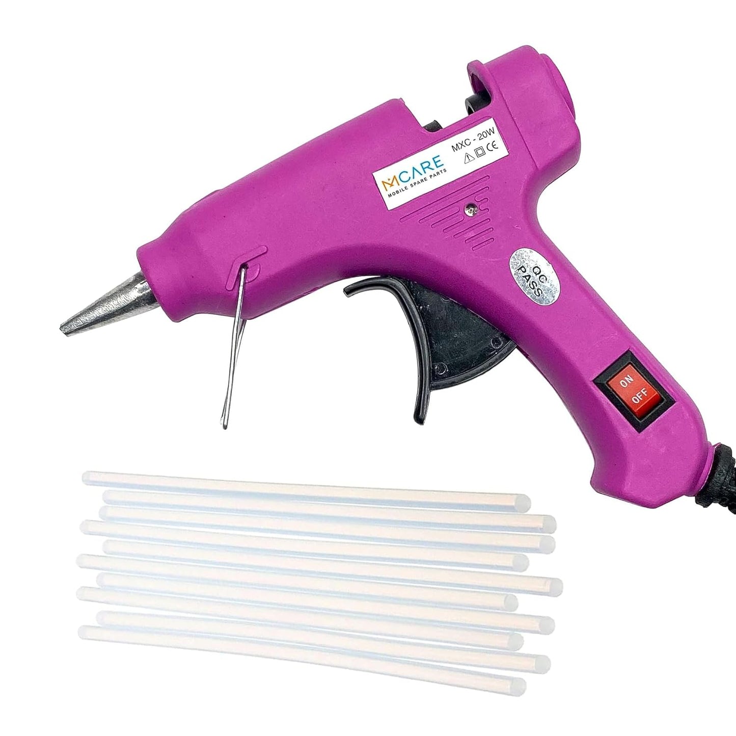 Hot Melt Fast Heating Glue Guns With Glue Sticks - [20 / 40 / 60 Watt Glue Gun] [7Mm / 11Mm Sticks]