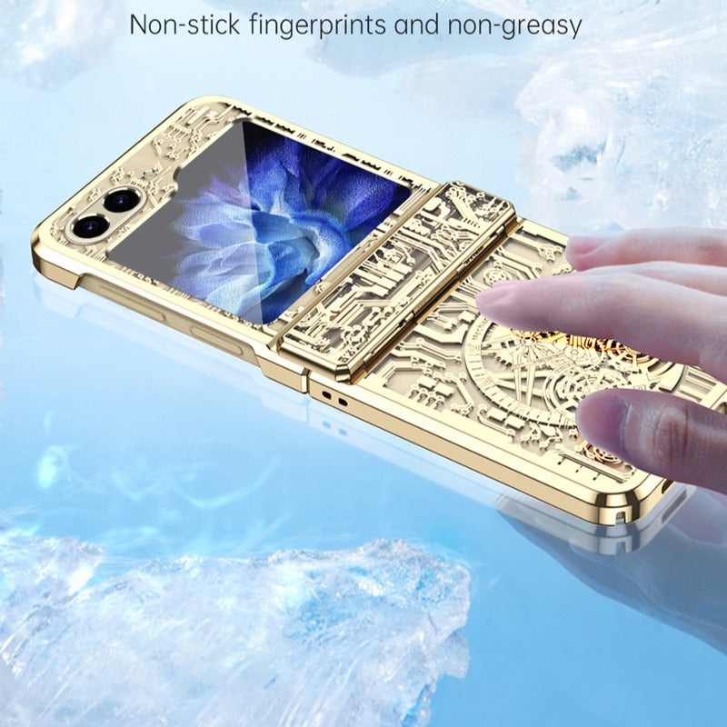 Galaxy Z Flip5 Mechanical Integrated Electroplating Case