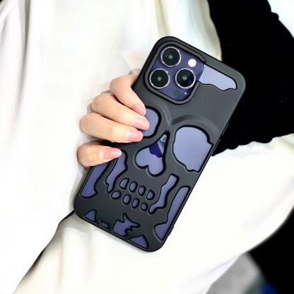 Hollow Skull Design Case - iPhone