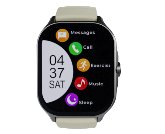 Sault - Redial Pro Bluetooth Calling Smart Watch With 2.1" Lcd Display