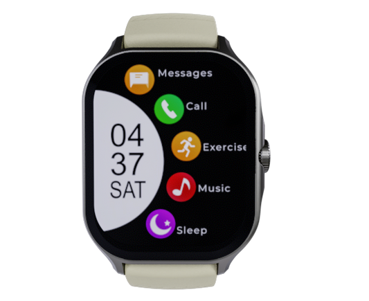 Sault - Redial Pro Bluetooth Calling Smart Watch With 2.1" Lcd Display