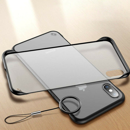 iPhone XS Max Luxury Frameless Transparent Case