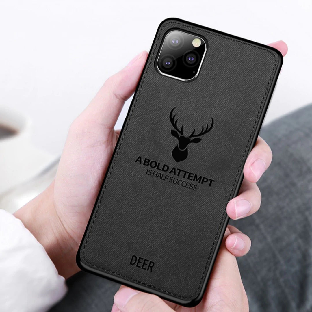 iPhone 11 Pro Max Deer Pattern Inspirational Soft Case