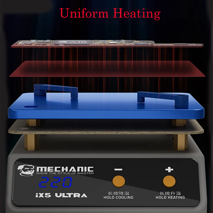 Mechanic Ix5 Ultra Universal Preheating Platform For Iphone X-15 Pro Max