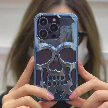 Hollow Skull Design Case - iPhone