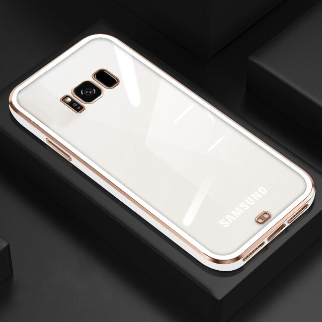 Electroplating Ultra Clear Shining Case - Samsung